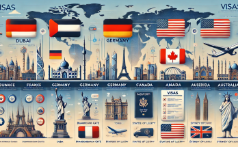 Guide to Applying for Visas to Dubai, Germany, France, Canada, America, and Australia